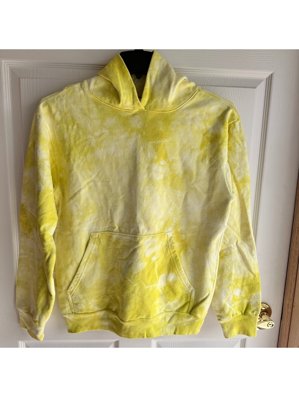 Talentless Yellow Tie-Dye Hoodie and Sweatpants Set Size Small